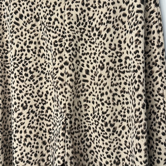 SHEIN Leopard Print High-Waisted Flowy Pants – Size M - Picture 7 of 10